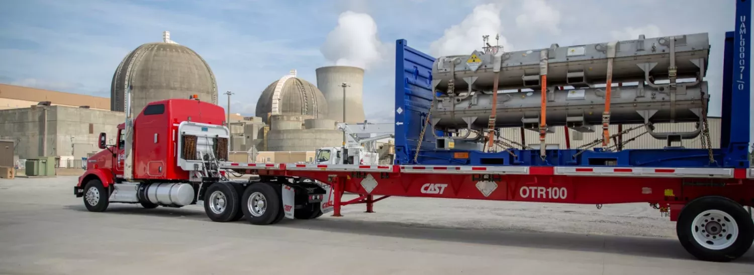 Доставка топлива НОУ+ на АЭС Vogtle Southern Nuclear