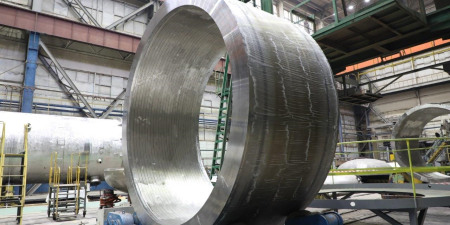 Изготовление компенсатора давления для энергоблока № 3 АЭС «Эль-Дабаа» на «Петрозаводскмаше»